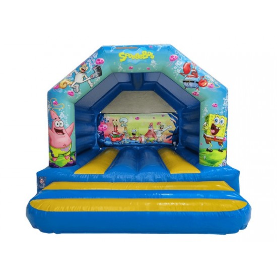 A Frame Bouncy Castle Spongebob