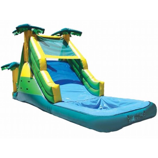 Inflatable Bouncy Castle With Water Slide