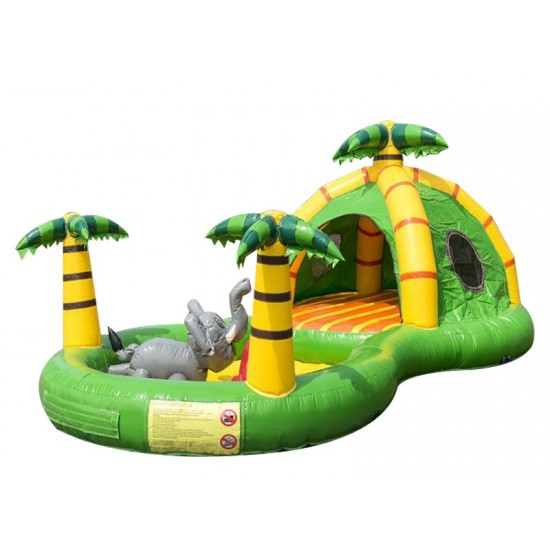 Jungle Playzone Toddler Bouncy Castle