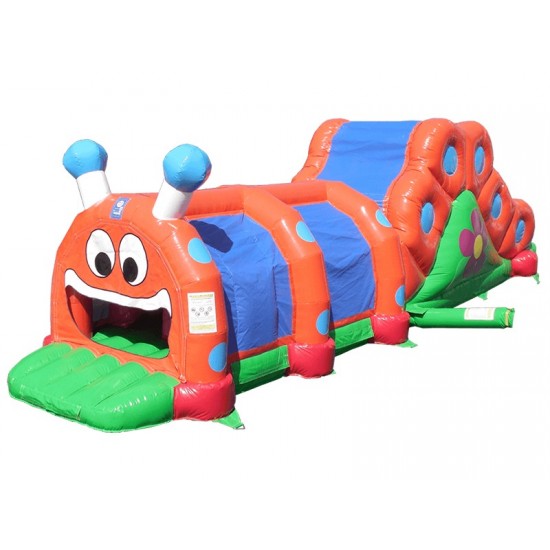 Inflatable Caterpillar With Slide