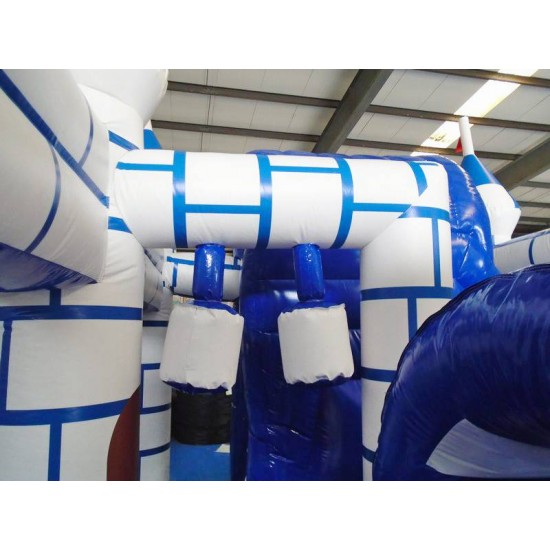 Knight Inflatable Castle With Slide