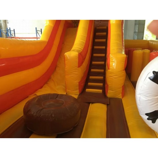 Western Inflatable Bouncy Castle Slide