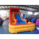 Inflatable Fire And Ice Water Slide