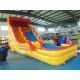 Inflatable Fire And Ice Water Slide