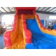 Inflatable Fire And Ice Water Slide