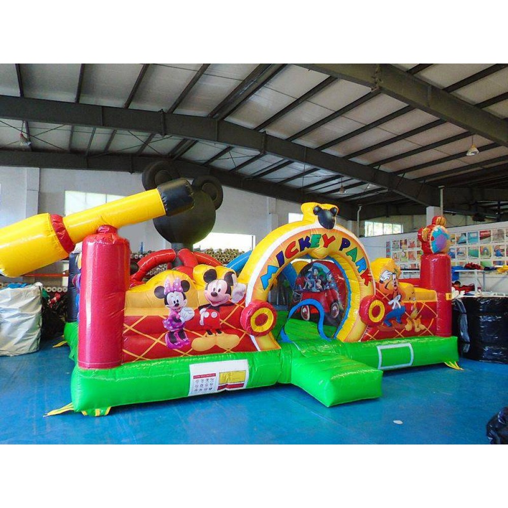 mickey mouse bouncy castle argos