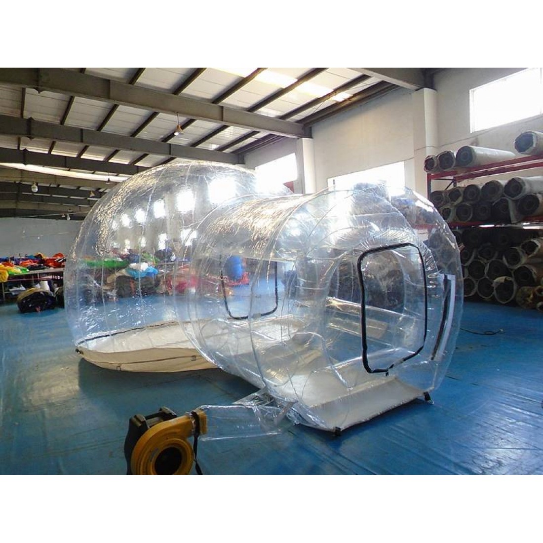 inflatable outdoor bubble tent